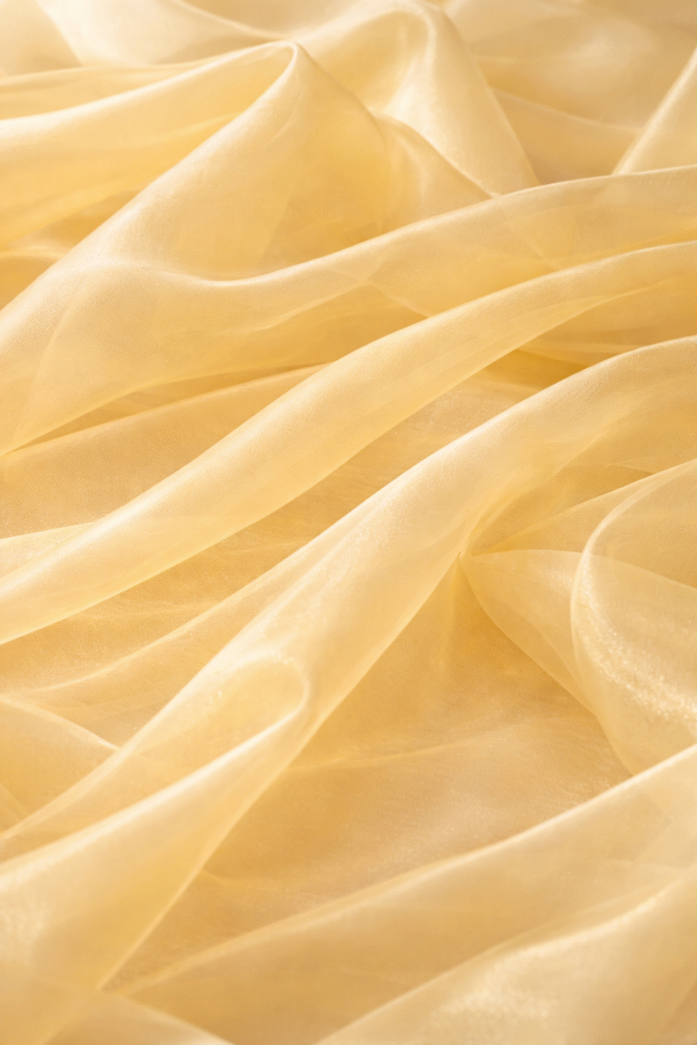 Yellow Organza